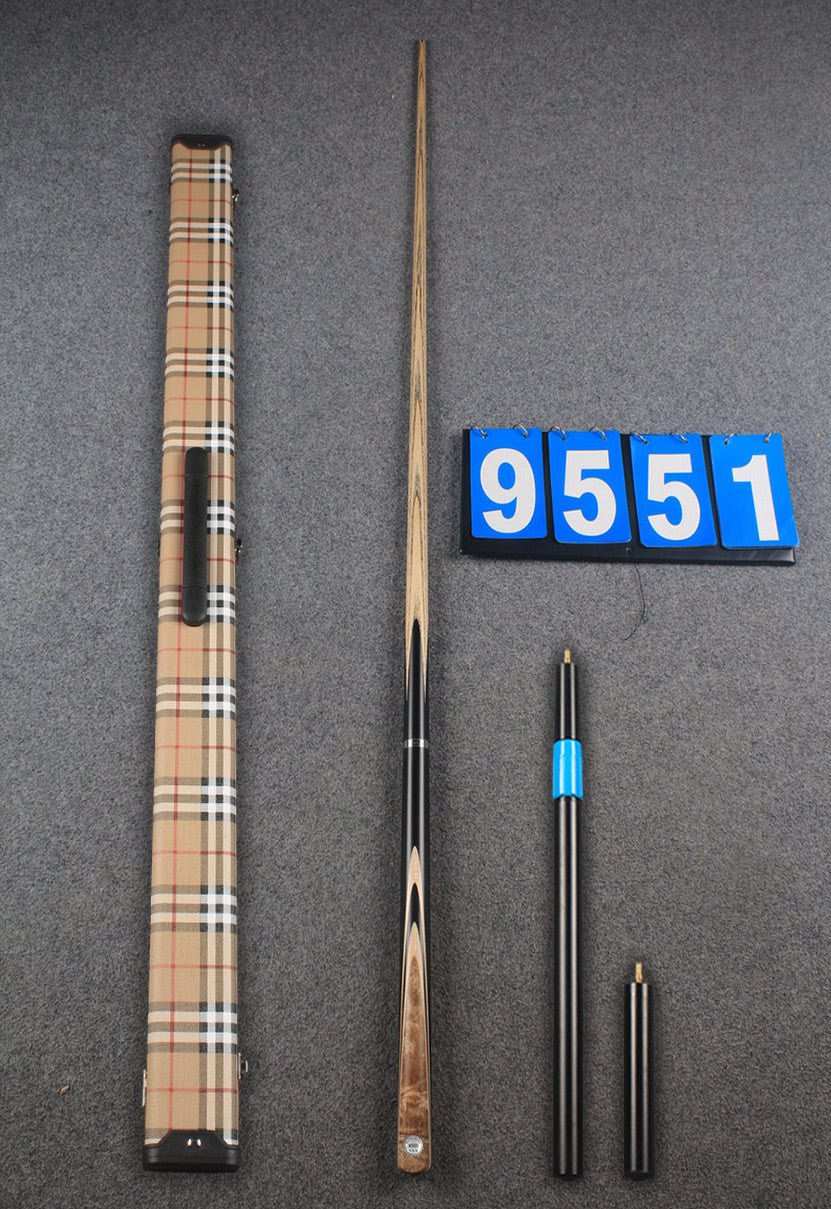 ★★★ 3/4 handmade ash snooker cue # 9551 WOODS CUES