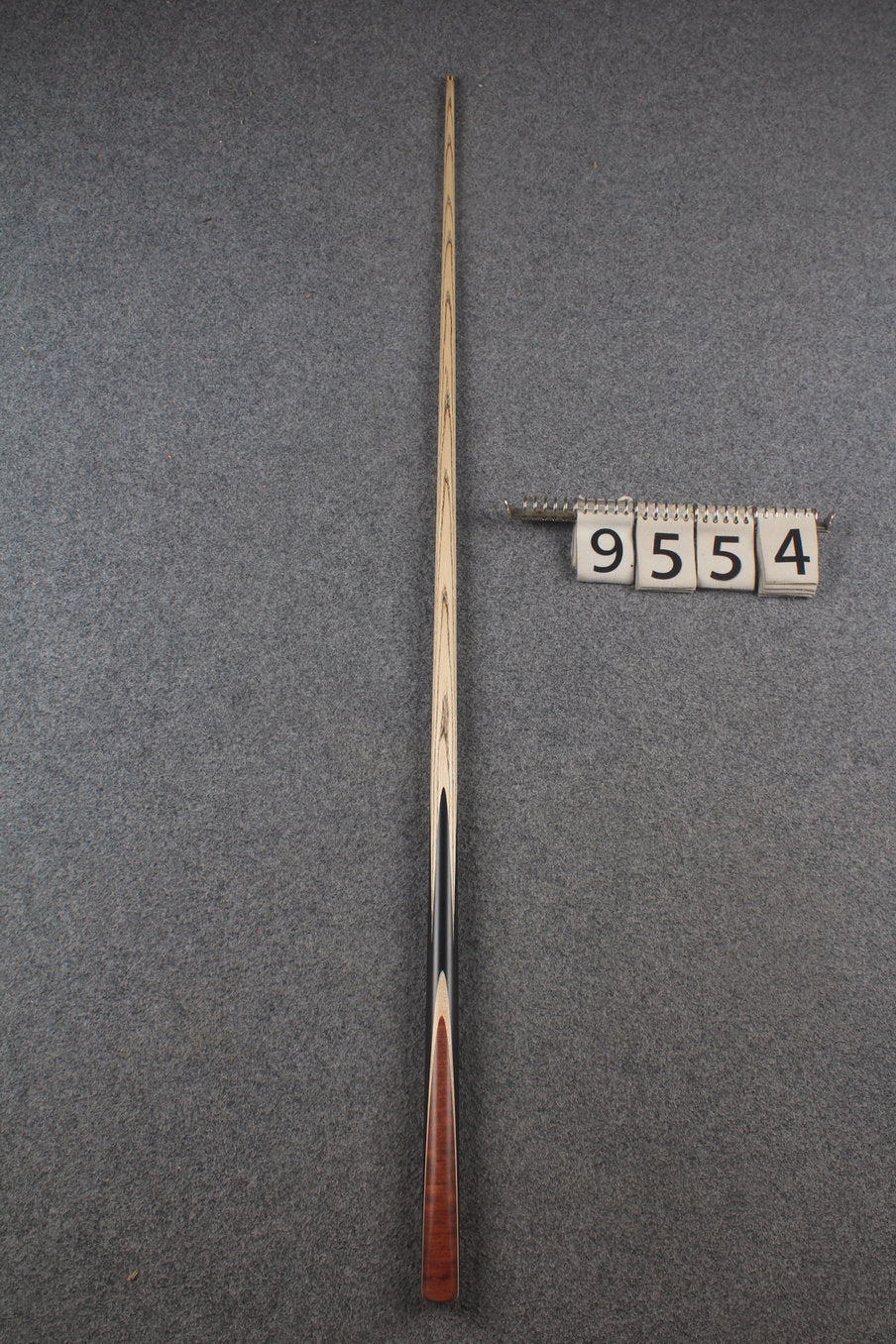 1 piece ash 51'' snooker cue # 9554 WOODS CUES
