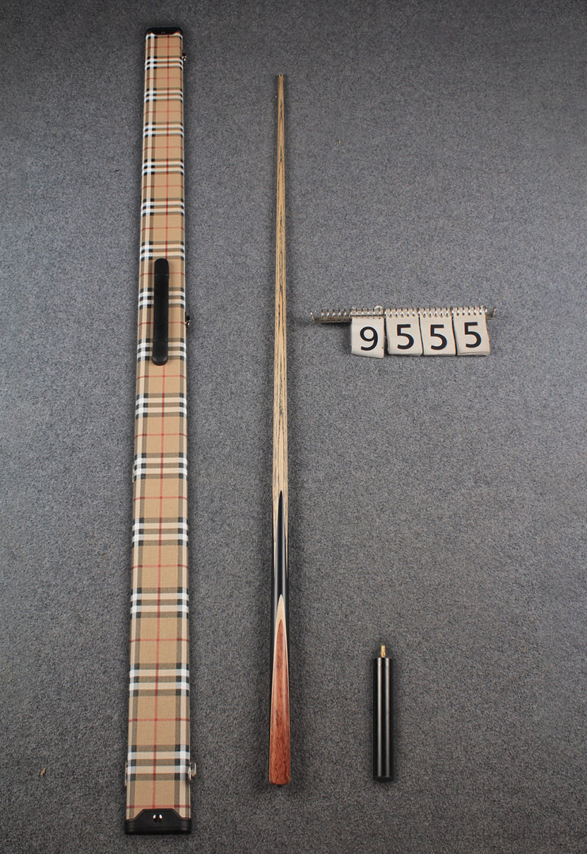 1 piece ash 53'' chinese 8 ball pool cue # 9555 WOODS CUES
