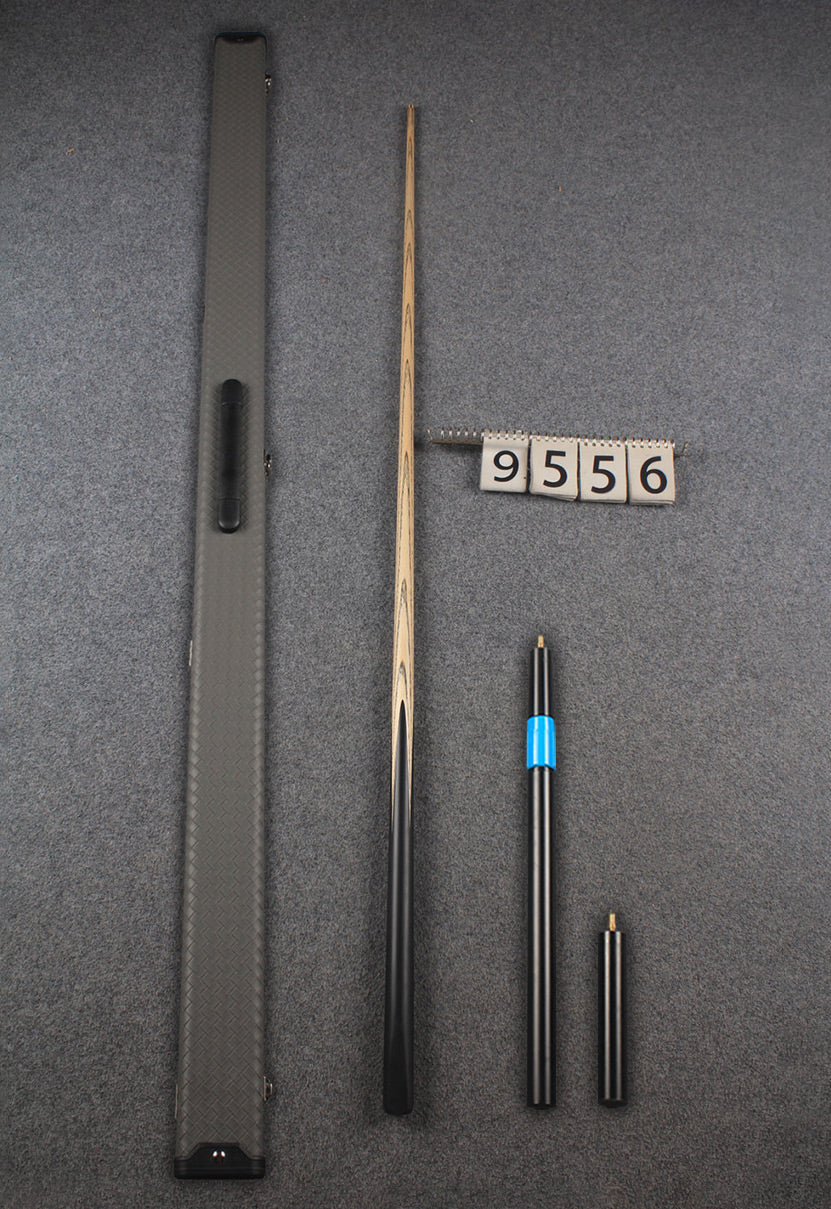 1 piece ash 53'' snooker cue # 9556 WOODS CUES