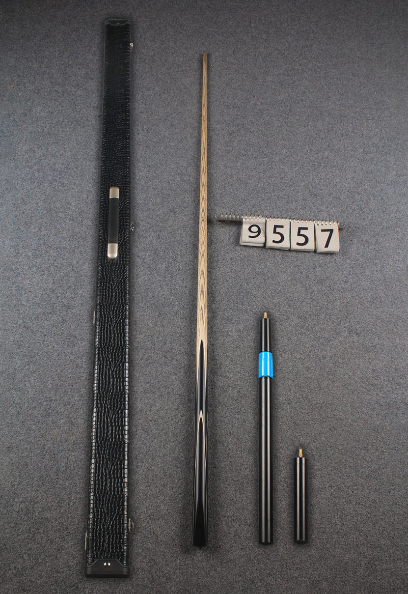 1 piece ash 53'' snooker cue # 9557 WOODS CUES