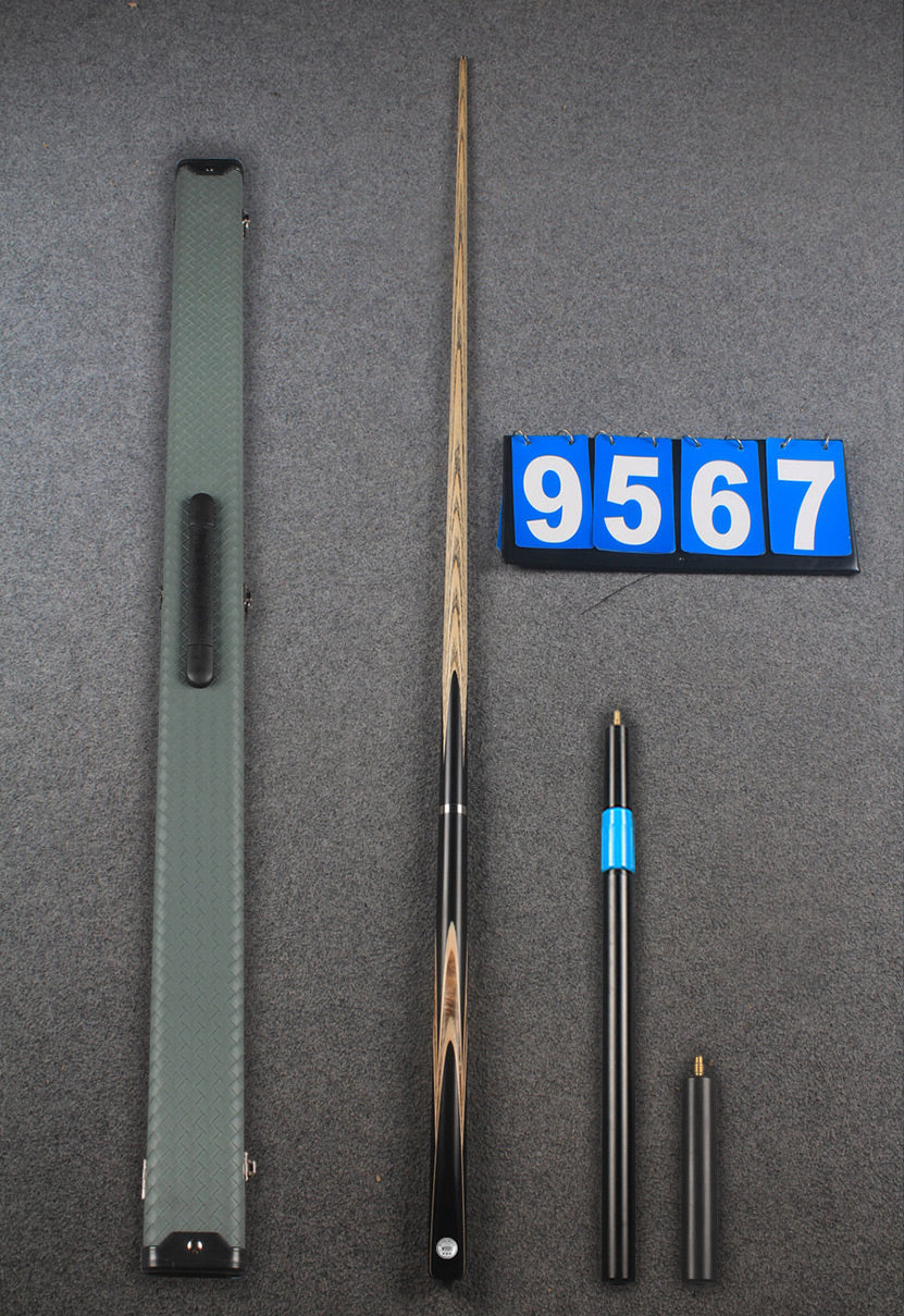 ★★★ 3/4 handmade ash snooker cue # 9567 WOODS CUES