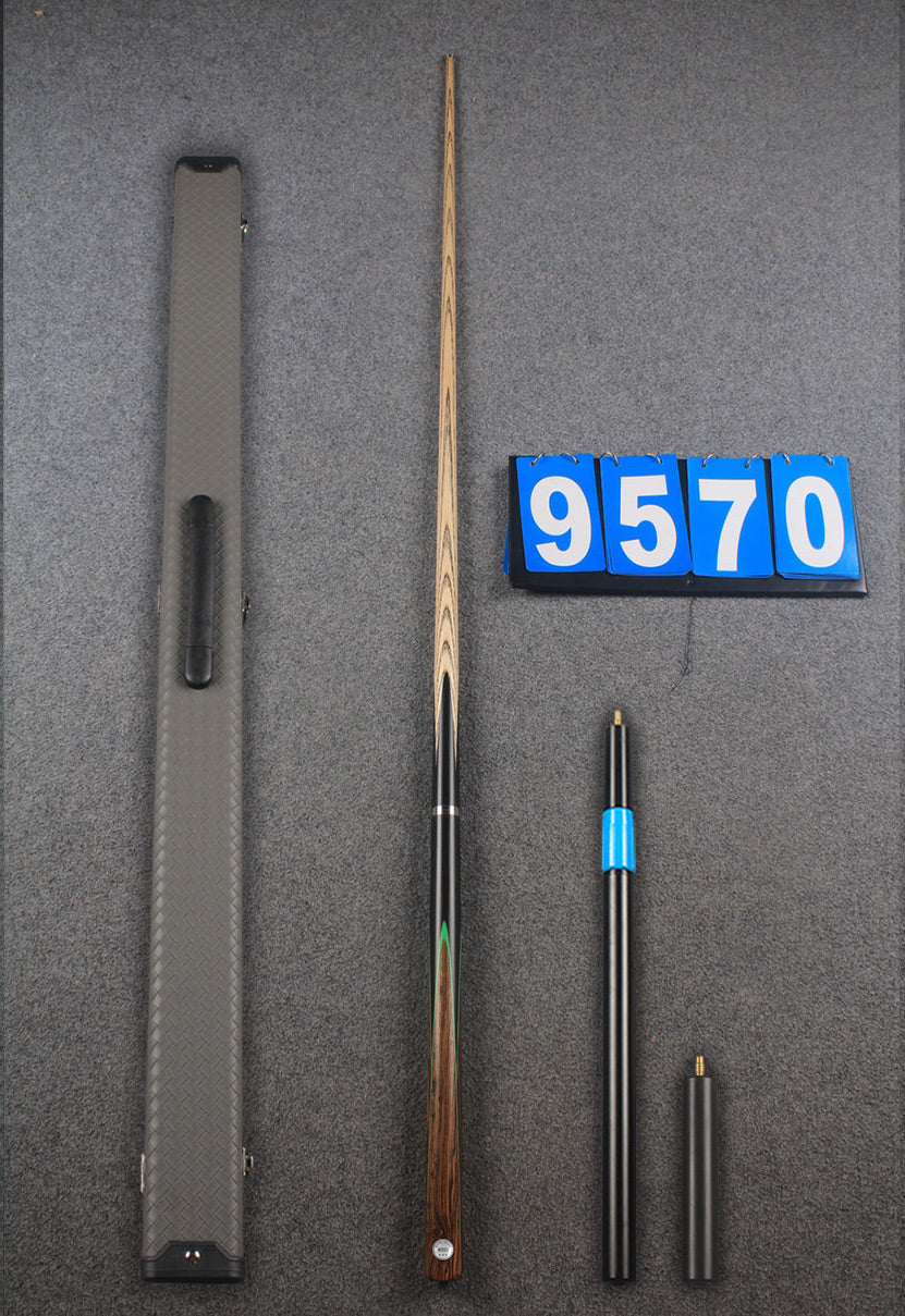★★★ 3/4 handmade ash snooker cue # 9570 WOODS CUES