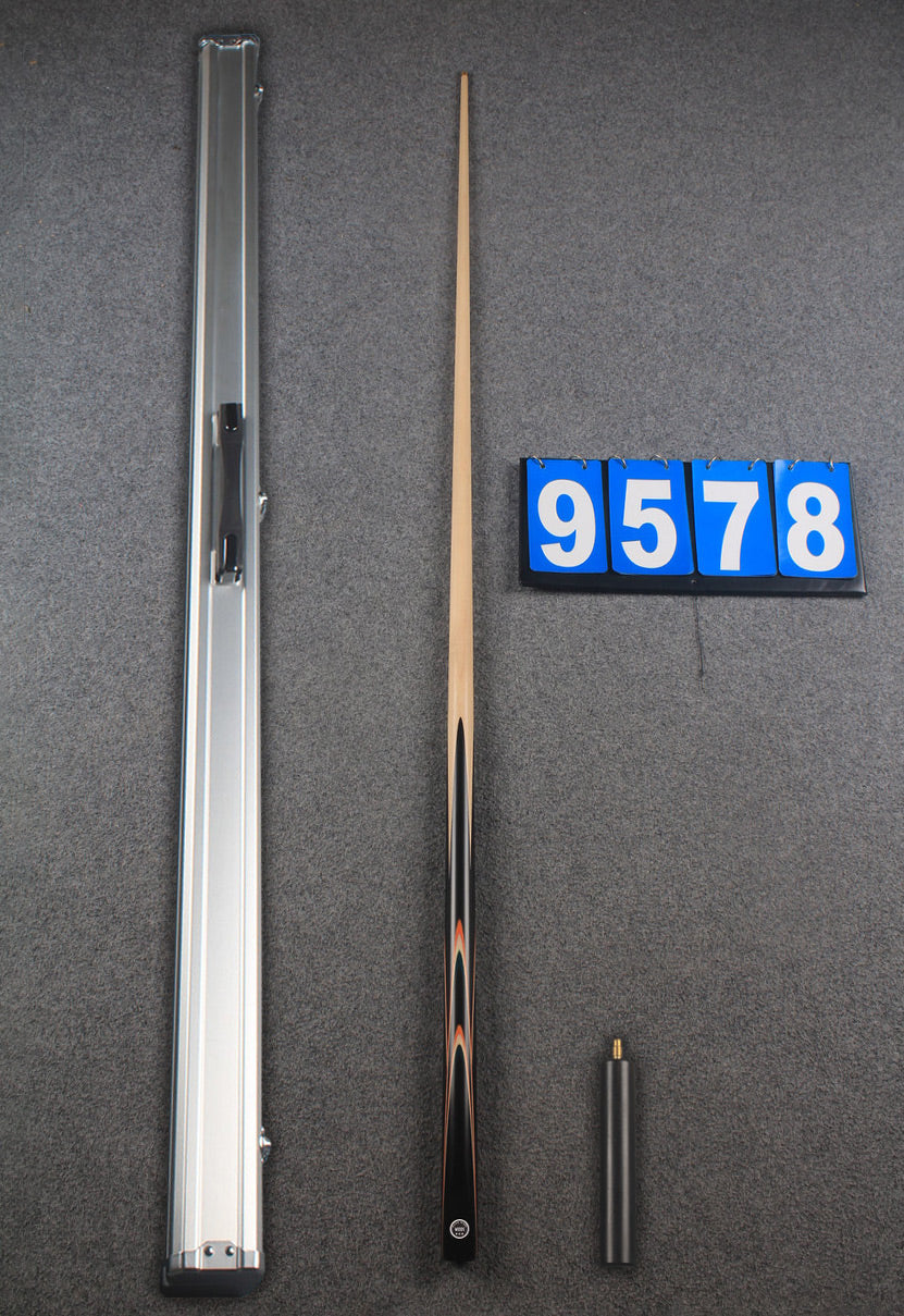 ★★★ 1 piece maple english pool cue # 9578 WOODS CUES