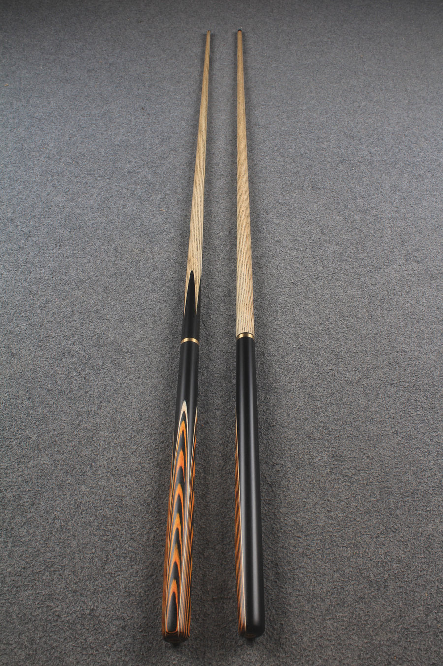 3/4 ASH english pool cue + break cue + case # 9607