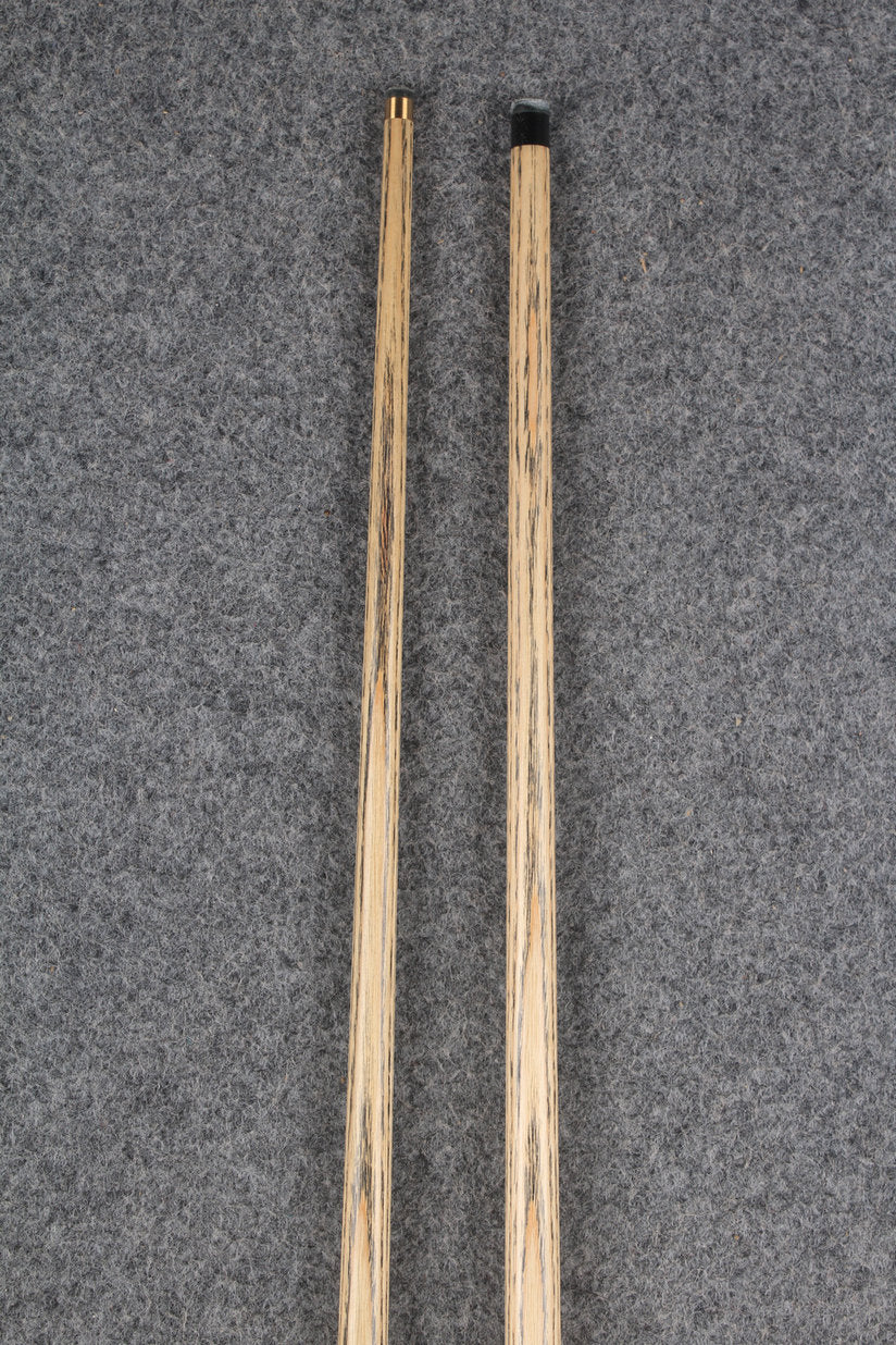 3/4 ASH english pool cue + break cue + case # 9607