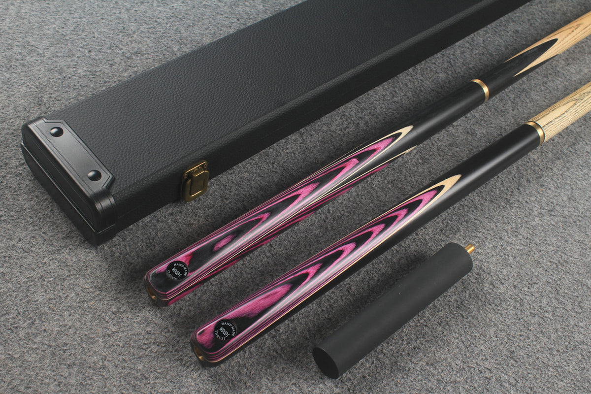 3/4 ASH english pool cue + break cue + case # 9608