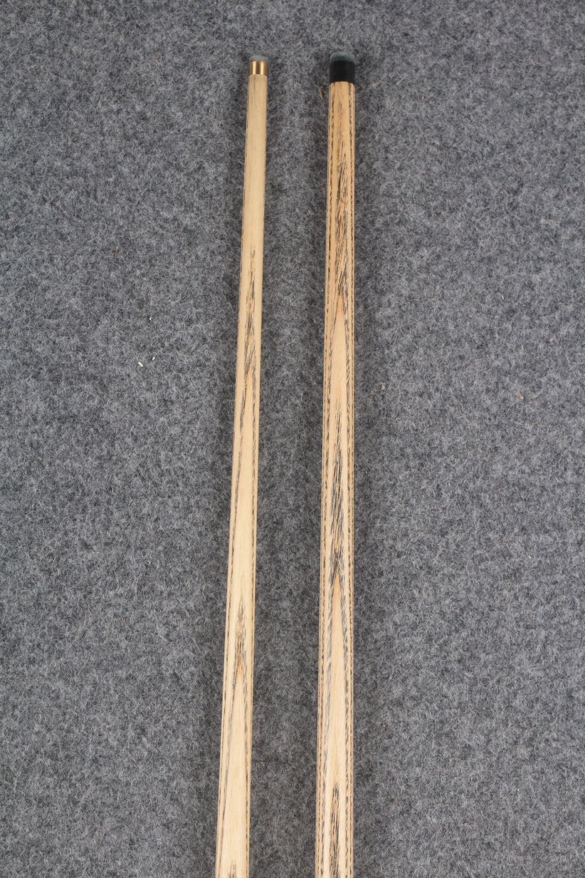 3/4 ASH english pool cue + break cue + case # 9608