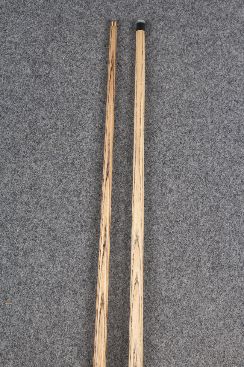 3/4 ASH english pool cue + break cue + case # 9609