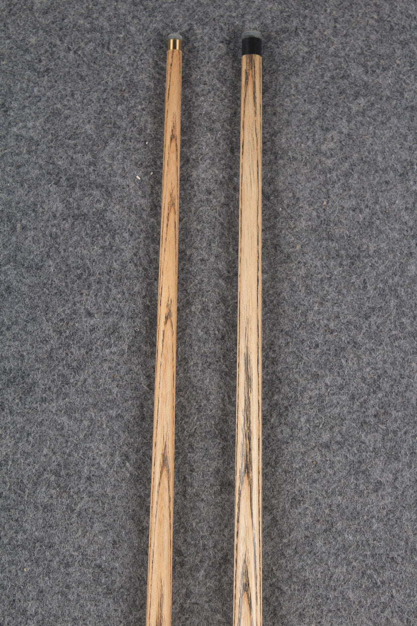 3/4 ASH english pool cue + break cue + case # 9611