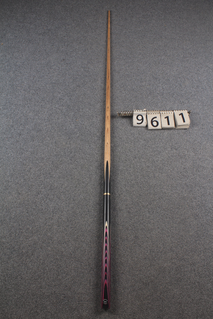 3/4 ASH english pool cue + break cue + case # 9611