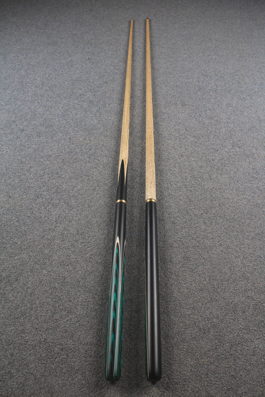 3/4 ASH english pool cue + break cue + case # 9612
