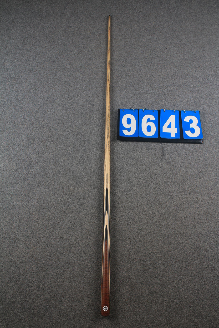 ★★★ 1 piece ash snooker cue # 9643