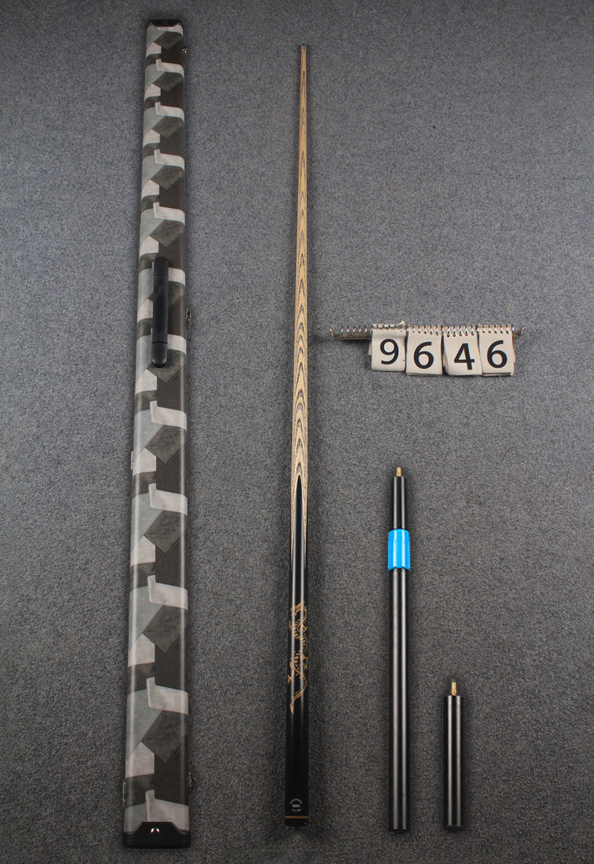 1 piece ash inlay snooker cue #9646