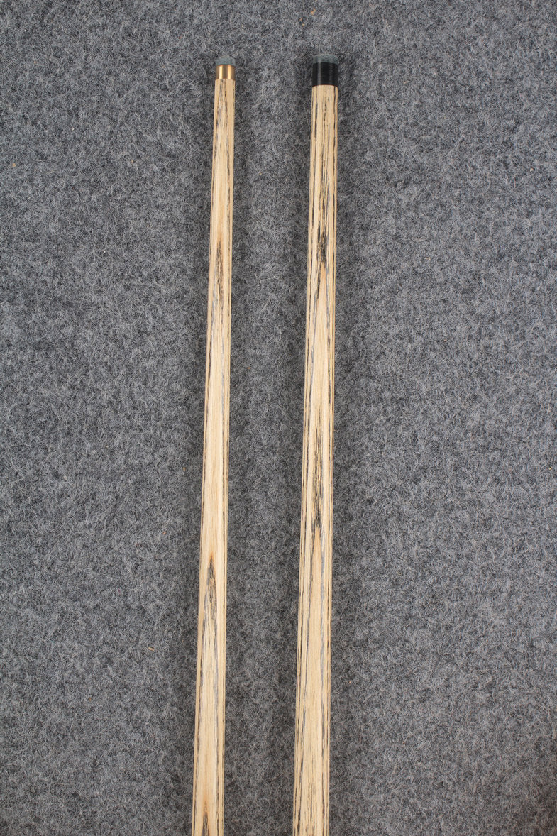 3/4 ASH english pool cue + break cue + case # 9722
