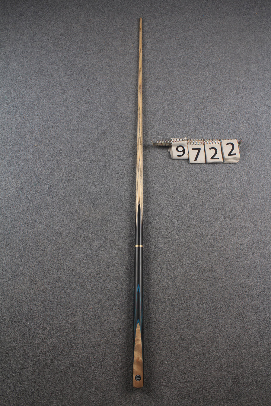 3/4 ASH english pool cue + break cue + case # 9722