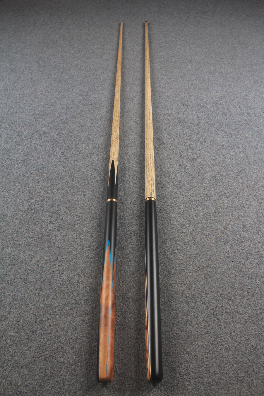 3/4 ASH english pool cue + break cue + case # 9723