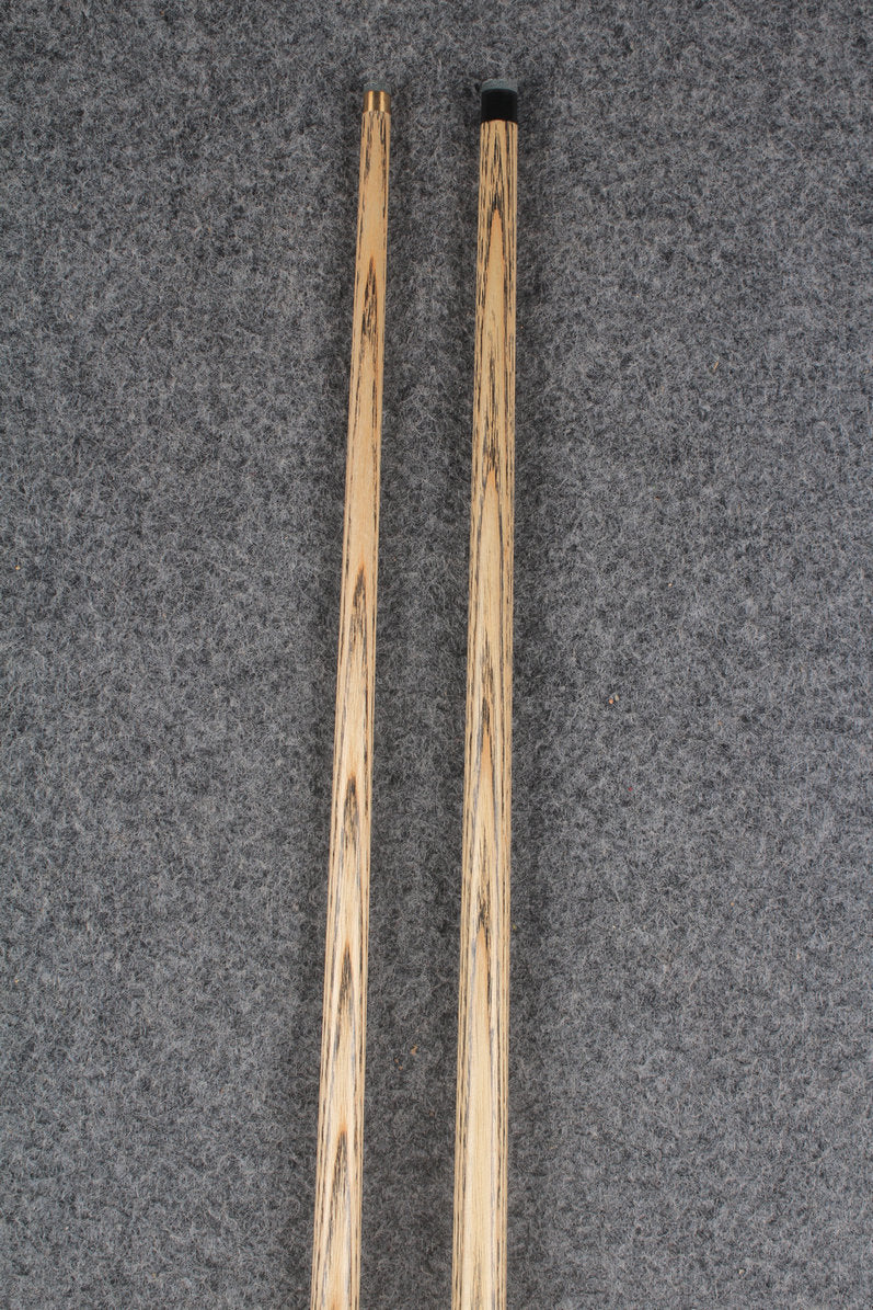 3/4 ASH english pool cue + break cue + case # 9723