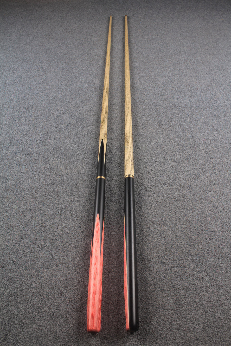3/4 ASH english pool cue + break cue + case # 9724