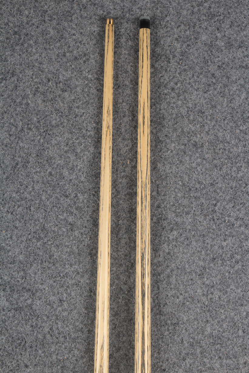 3/4 ASH english pool cue + break cue + case # 9724