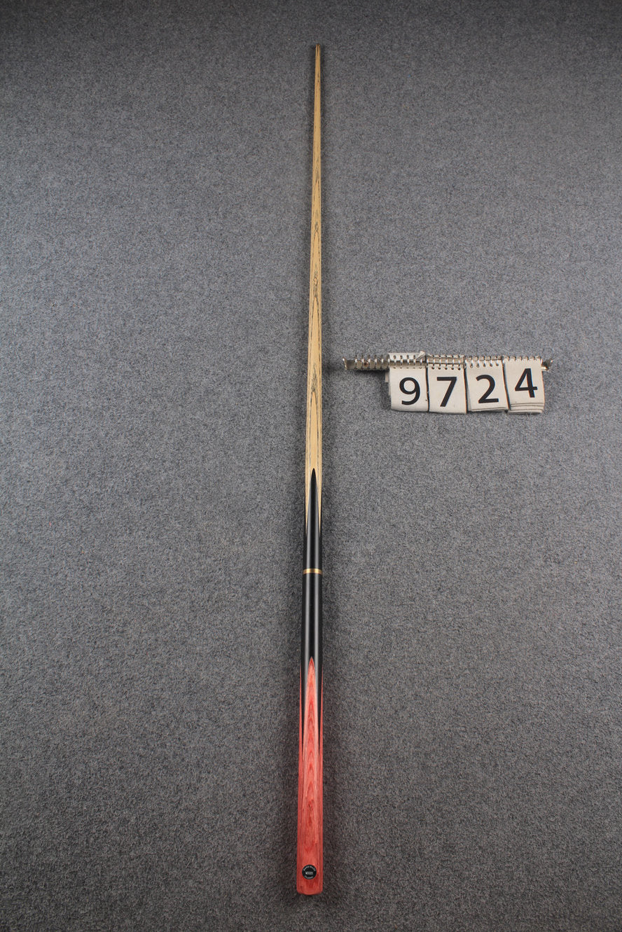 3/4 ASH english pool cue + break cue + case # 9724