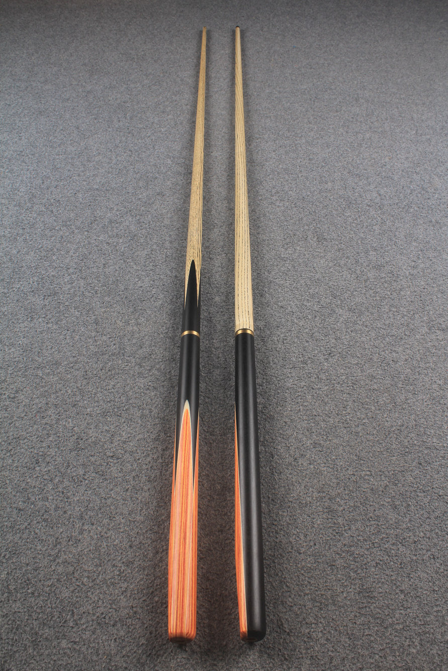 3/4 ASH english pool cue + break cue + case # 9725