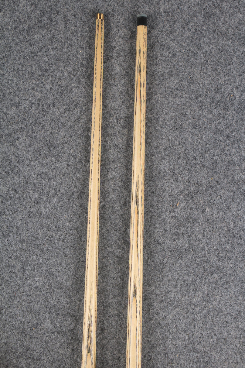 3/4 ASH english pool cue + break cue + case # 9727