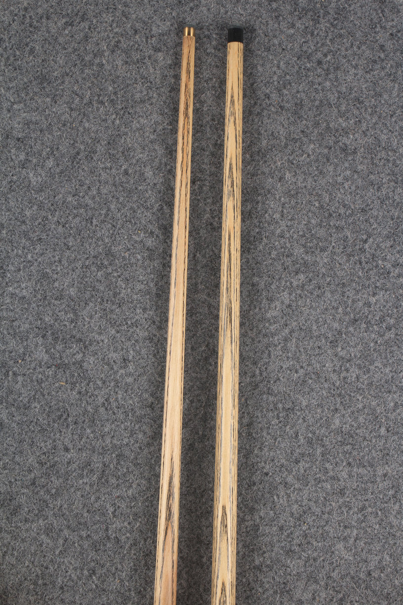 3/4 ASH english pool cue + break cue + case # 9729