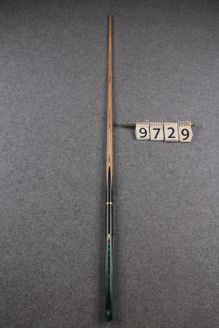3/4 ASH english pool cue + break cue + case # 9729