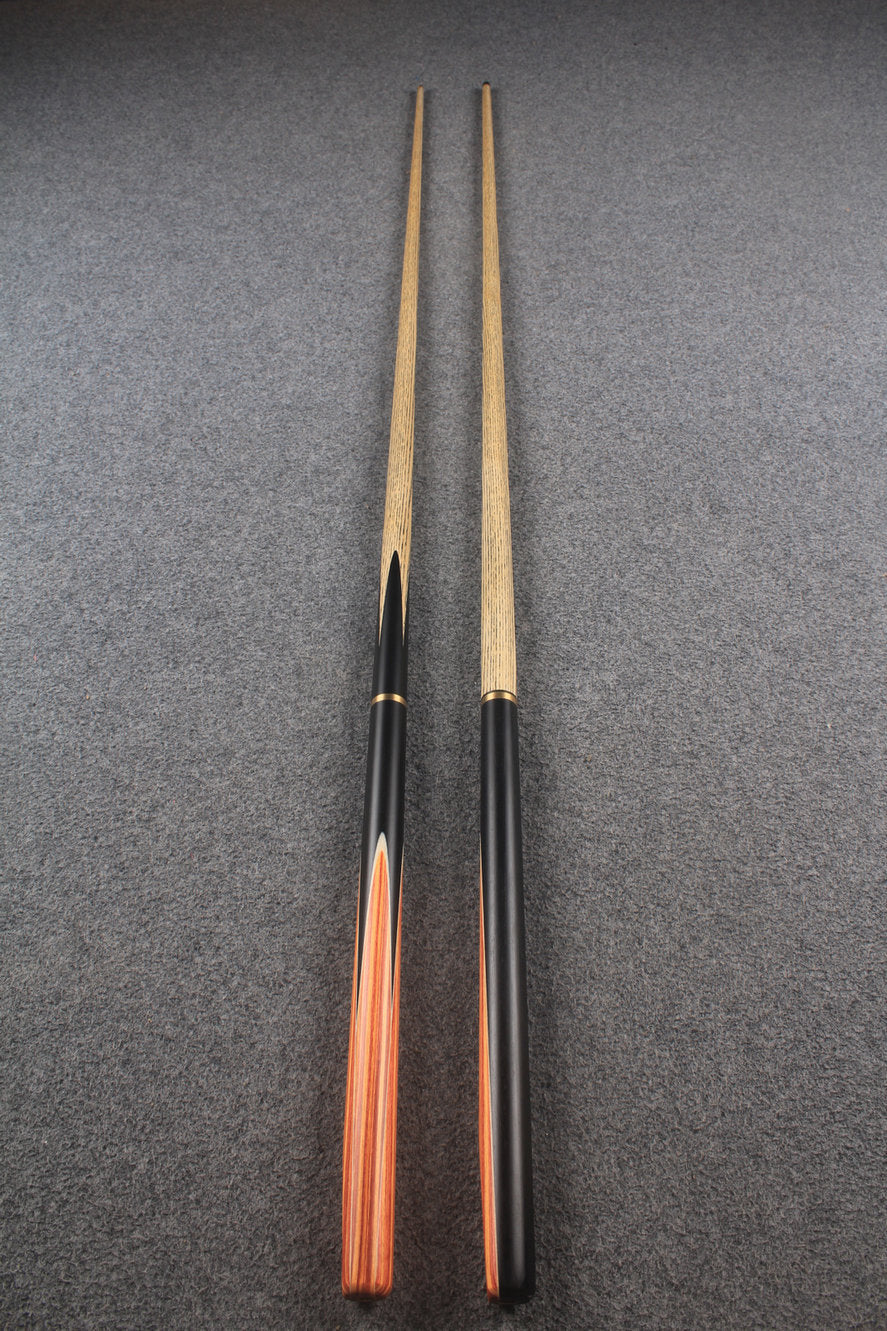 3/4 ASH english pool cue + break cue + case # 9730