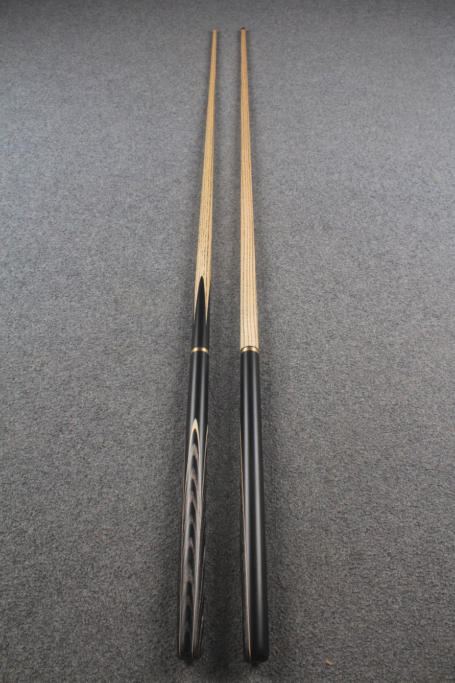 3/4 ASH english pool cue + break cue + case # 9731