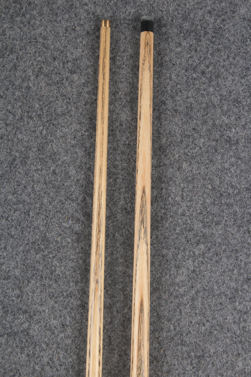 3/4 ASH english pool cue + break cue + case # 9731
