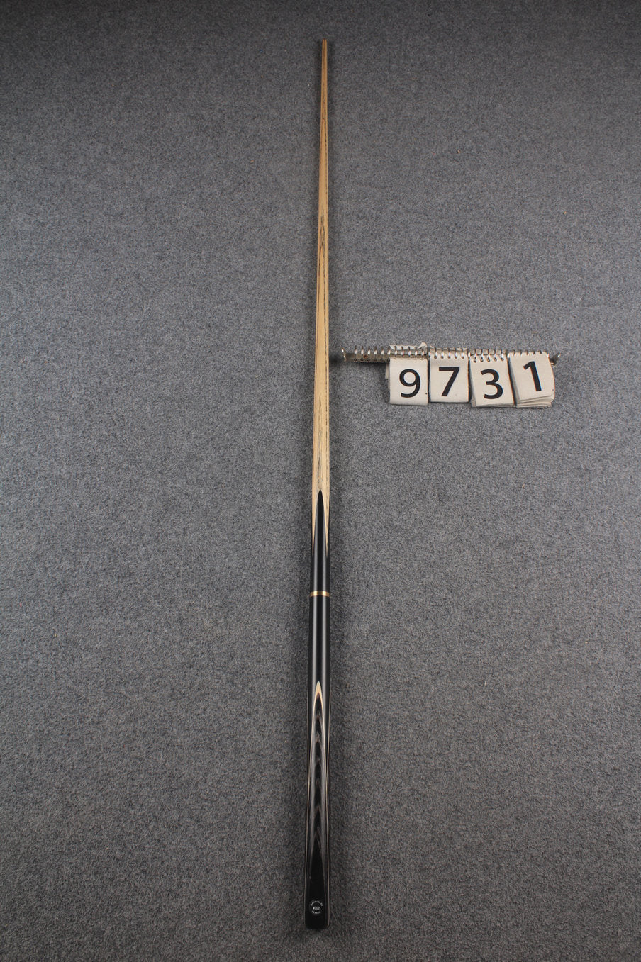 3/4 ASH english pool cue + break cue + case # 9731