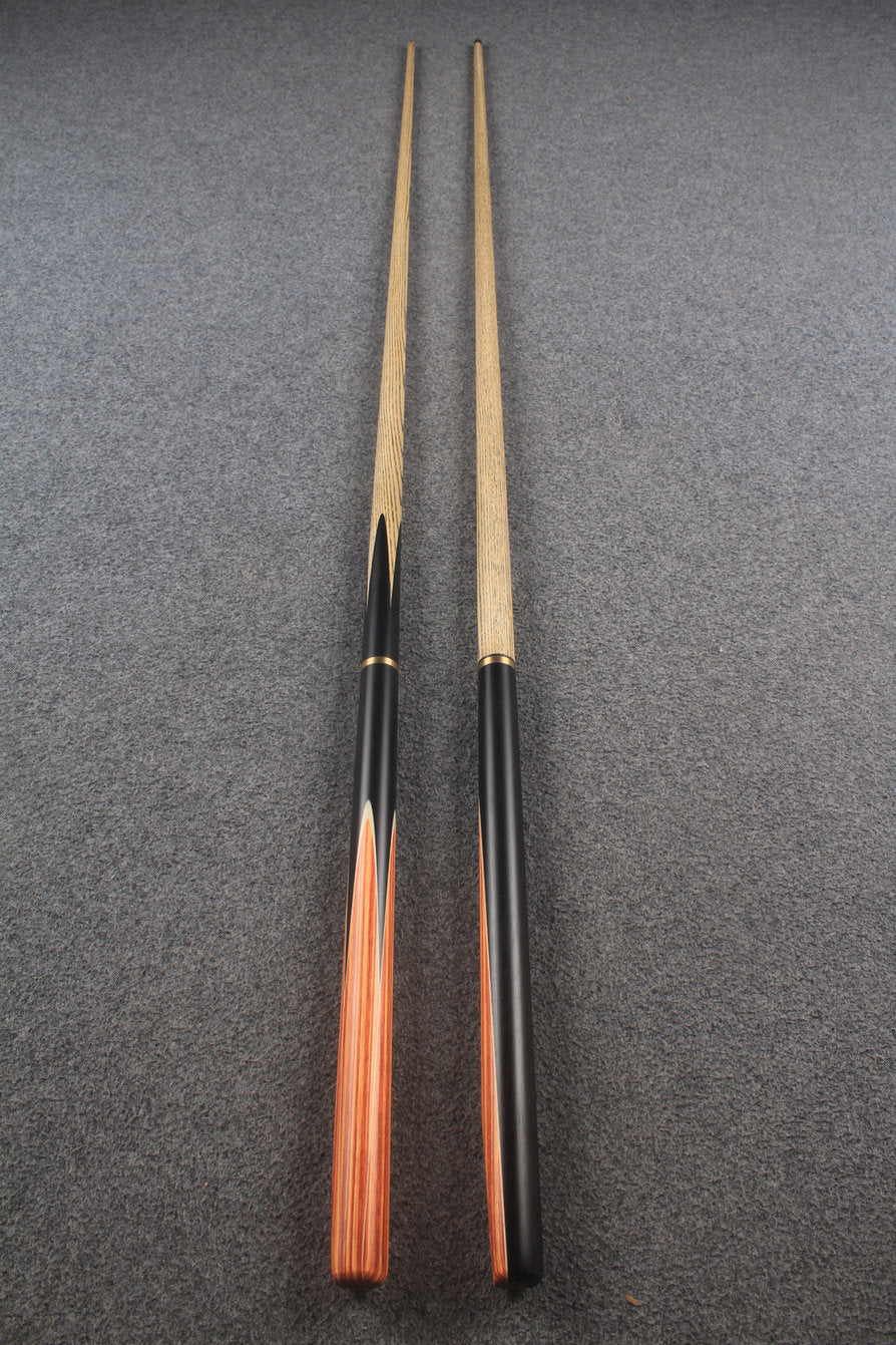 3/4 ASH english pool cue + break cue + case # 9732