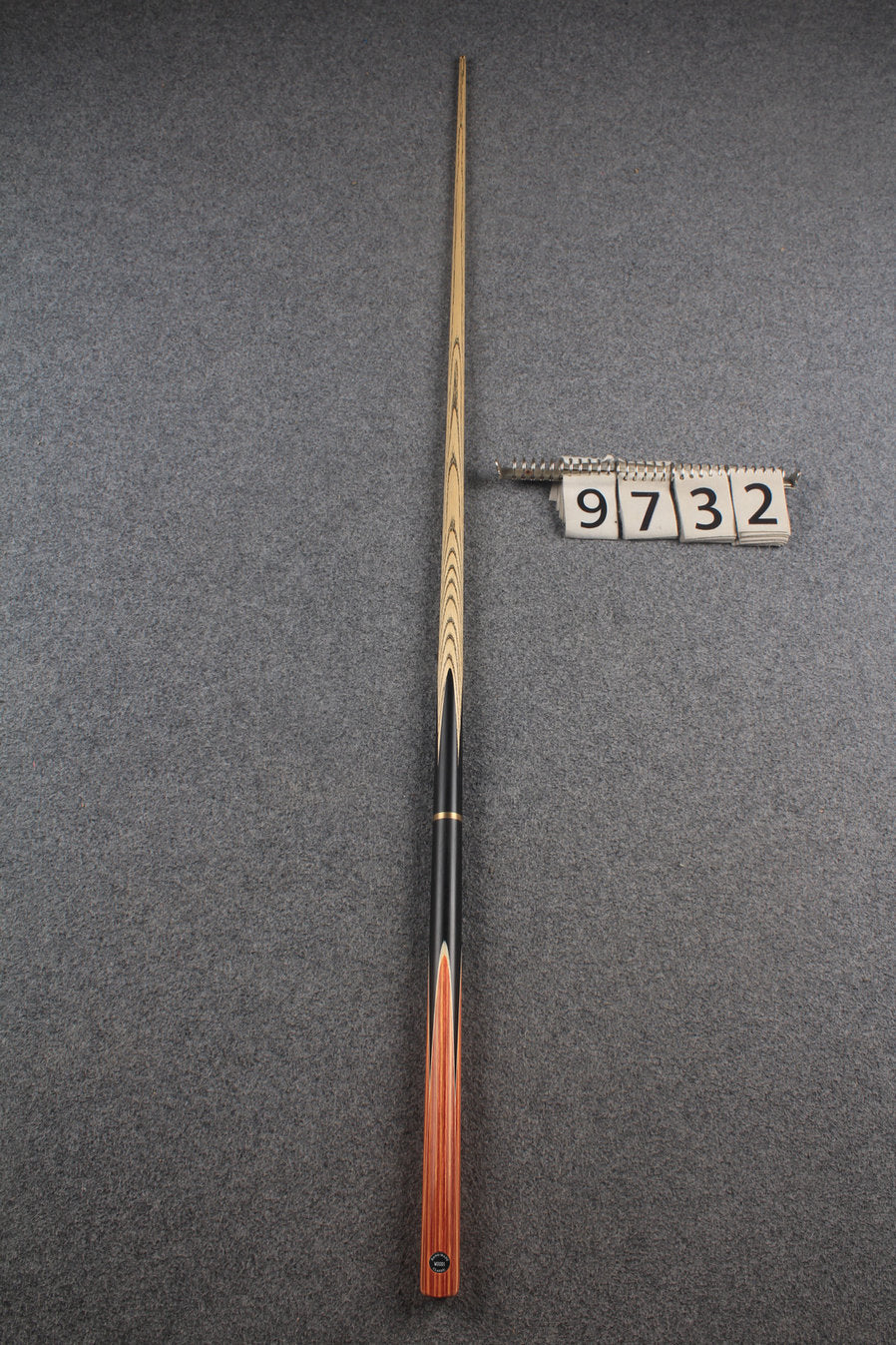 3/4 ASH english pool cue + break cue + case # 9732