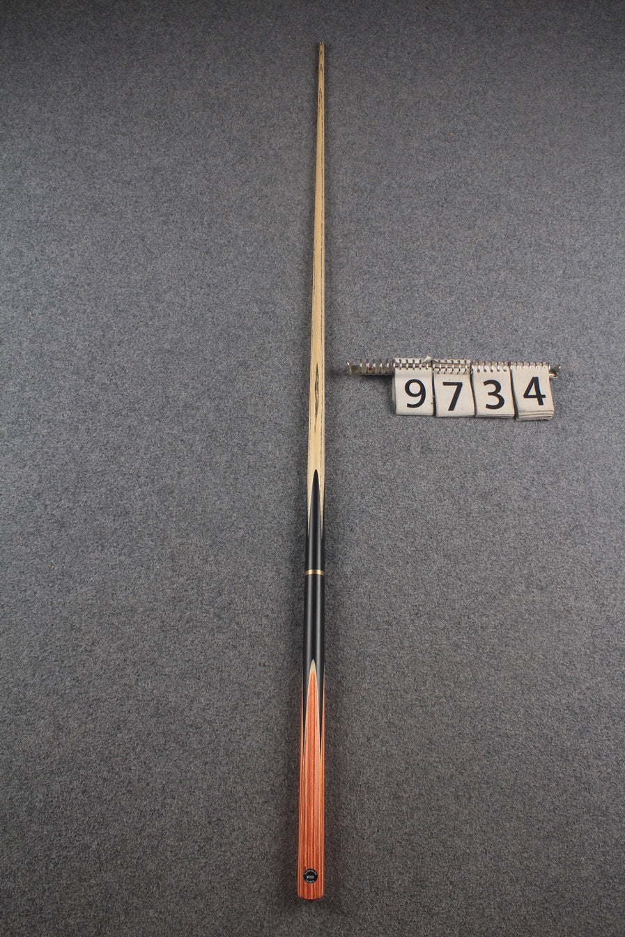 3/4 ASH english pool cue + break cue + case # 9734