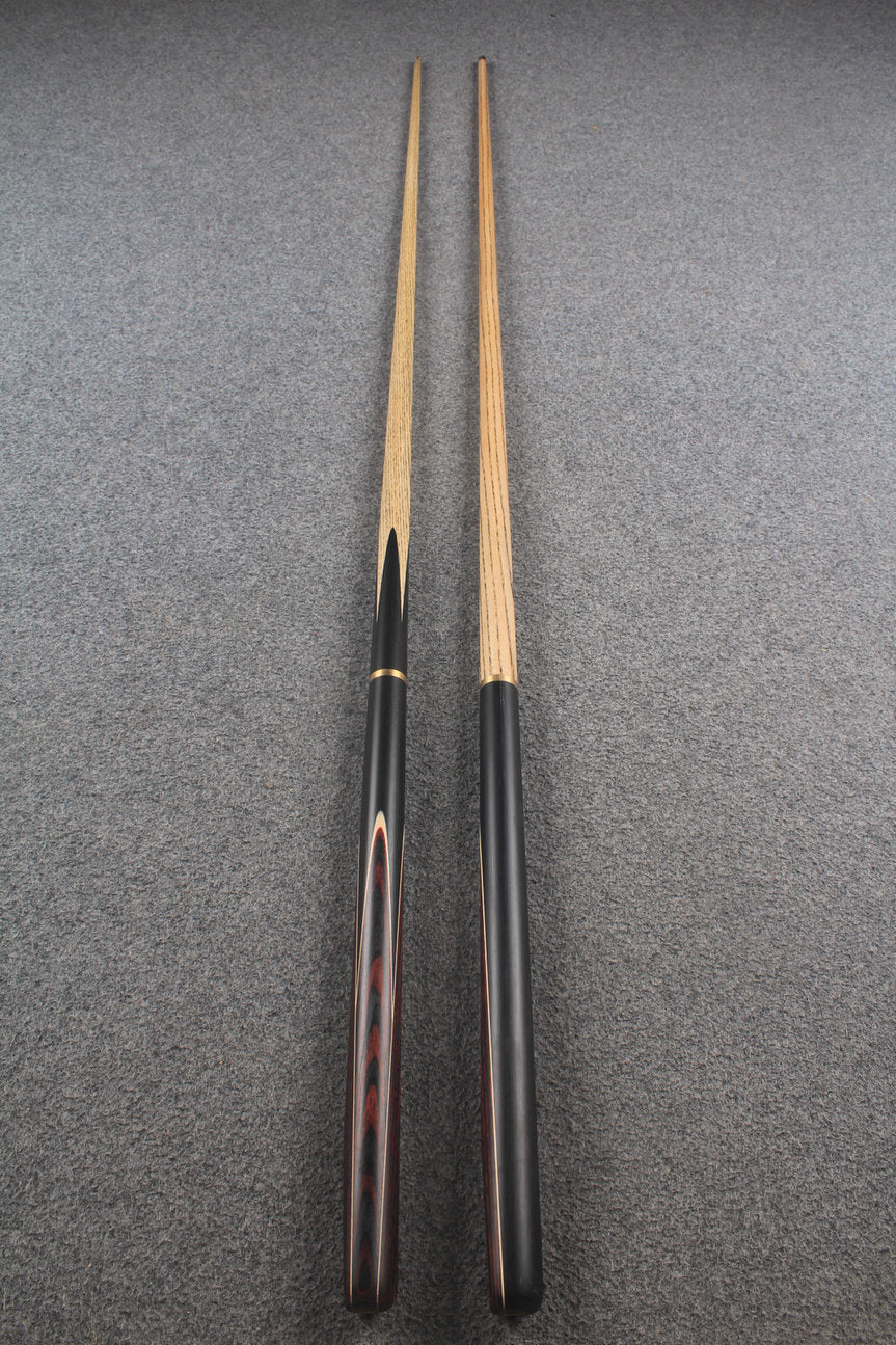 3/4 ASH english pool cue + break cue + case # 9735