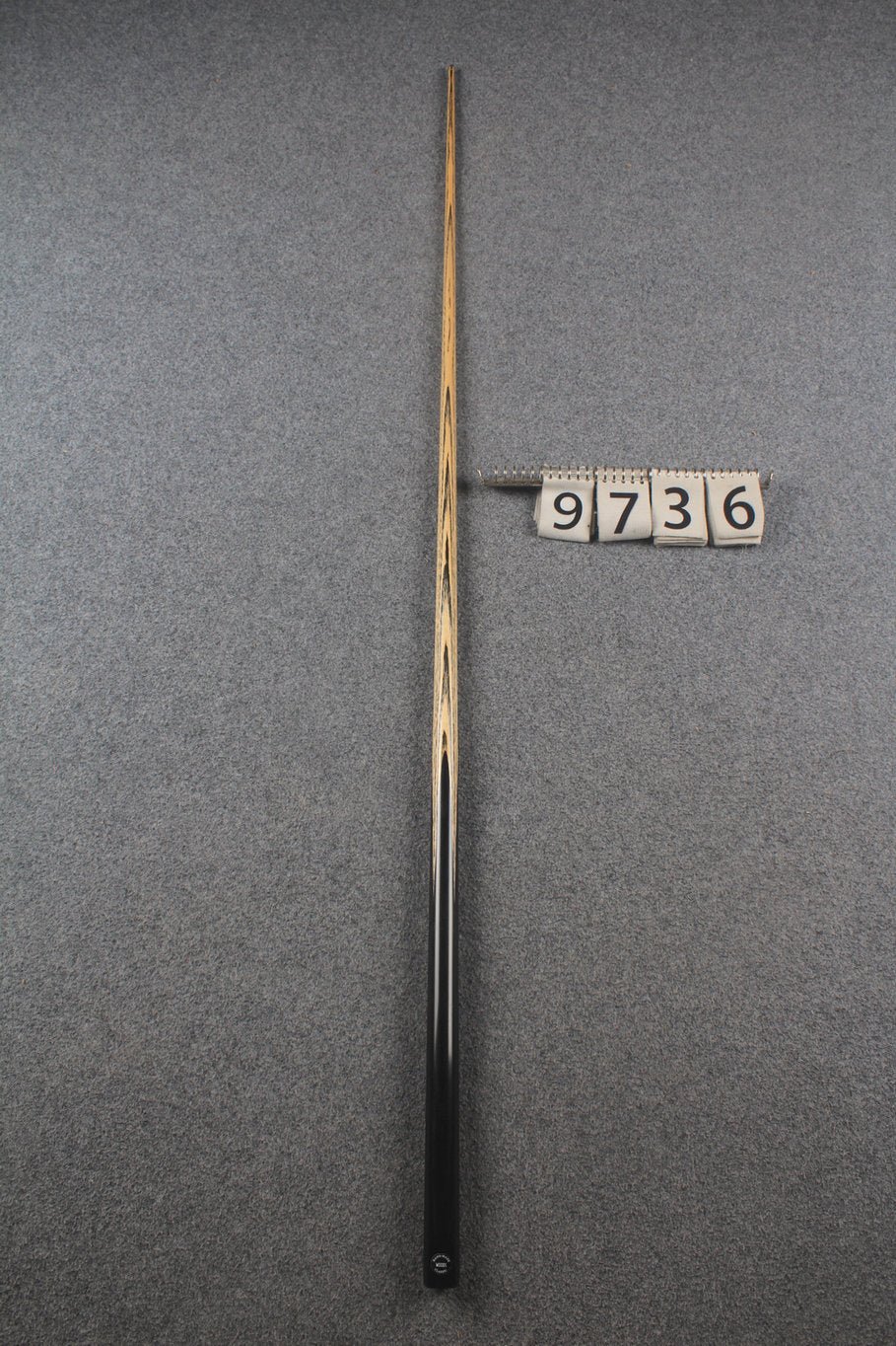 1 piece ash english pool cue # 9736