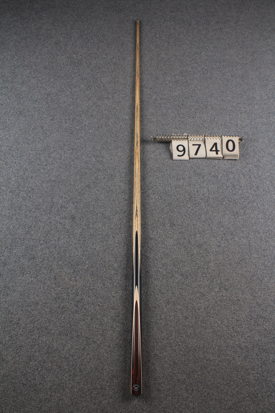 1 piece ash english pool cue # 9740