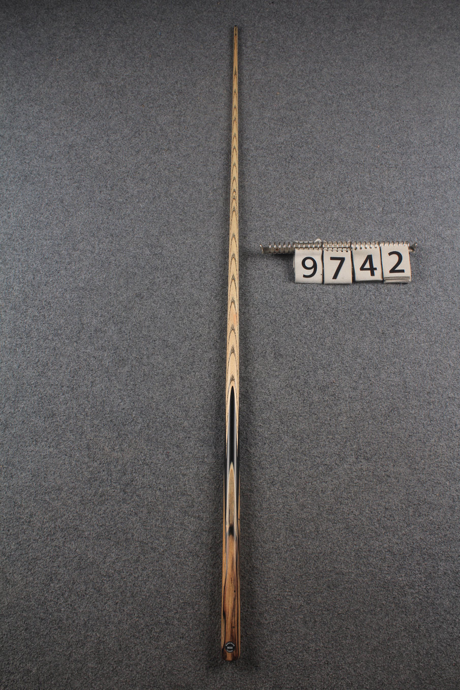 1 piece ash english pool cue # 9742