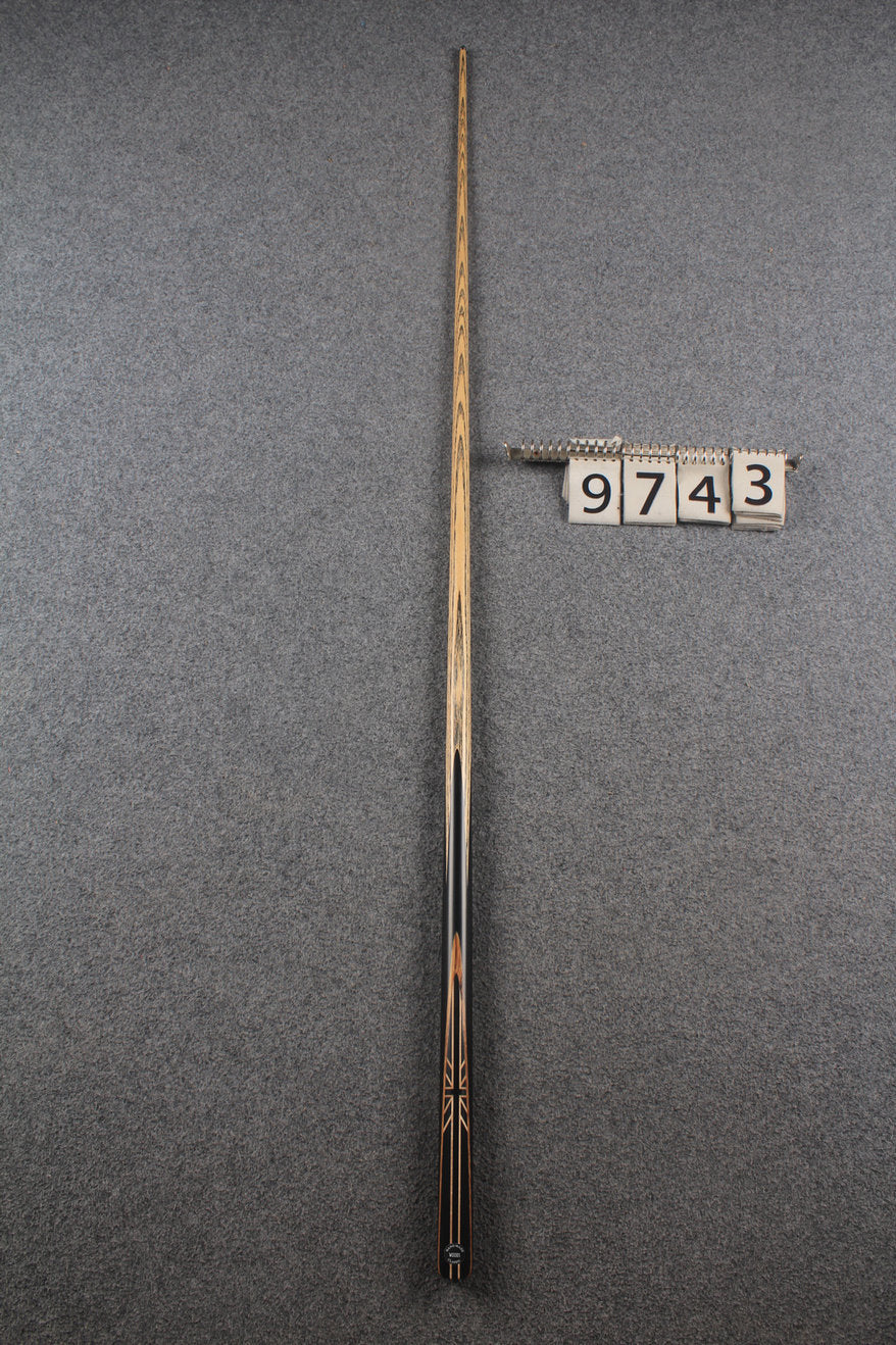 1 piece ash english pool cue # 9743