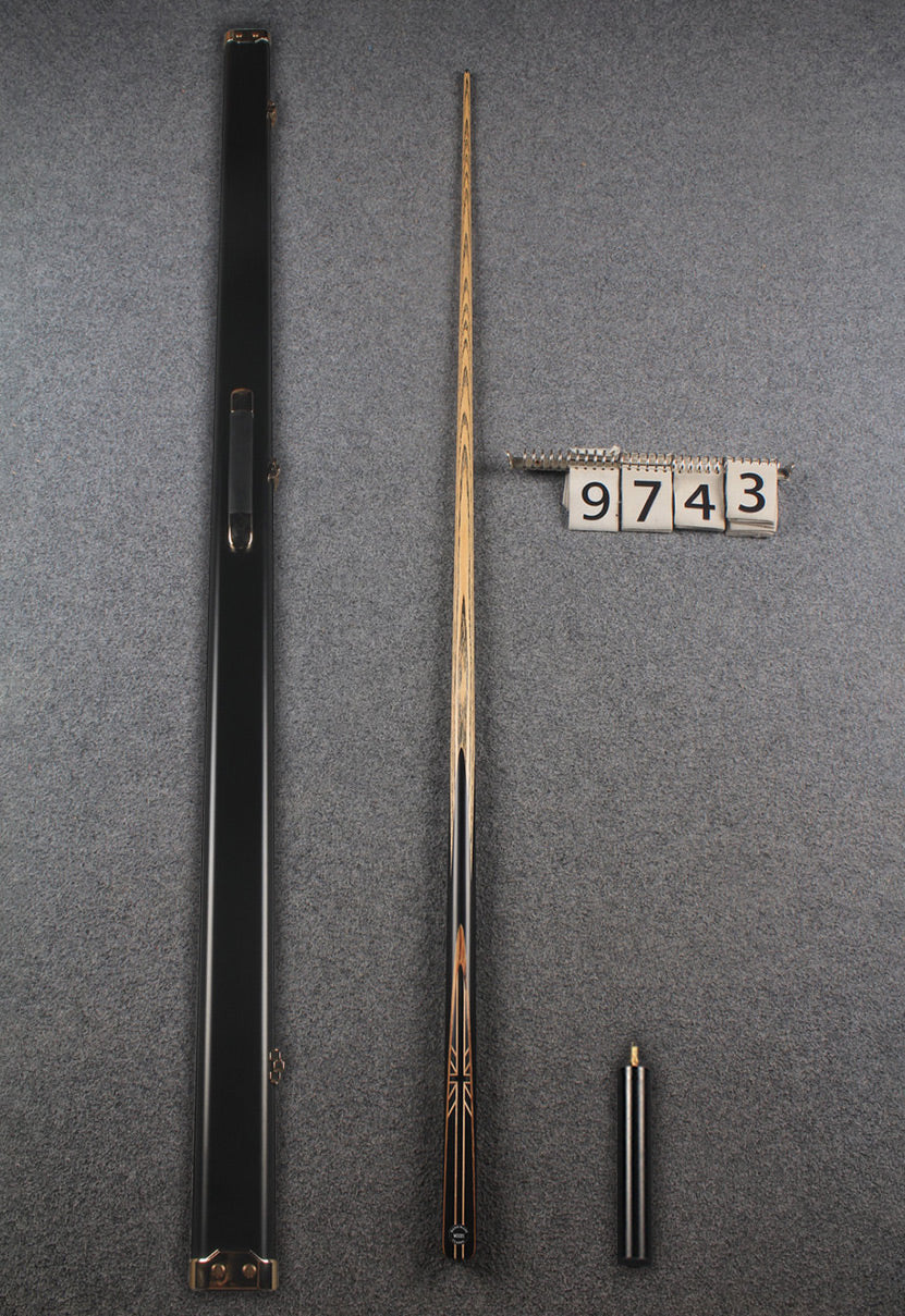 1 piece ash english pool cue # 9743