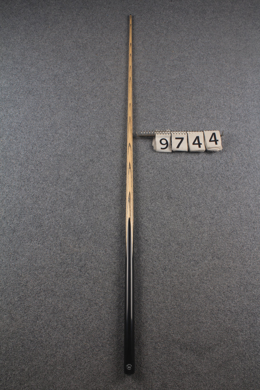 1 piece ash english pool cue # 9744