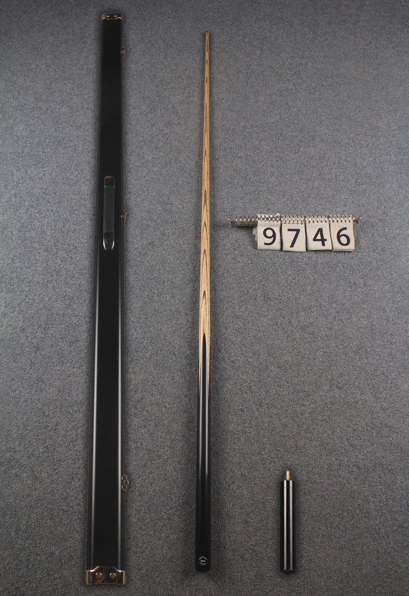 1 piece ash english pool cue # 9746