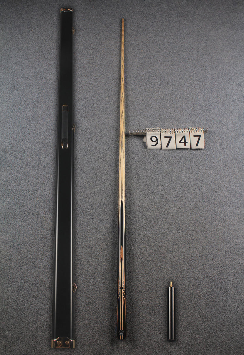 1 piece ash english pool cue # 9747