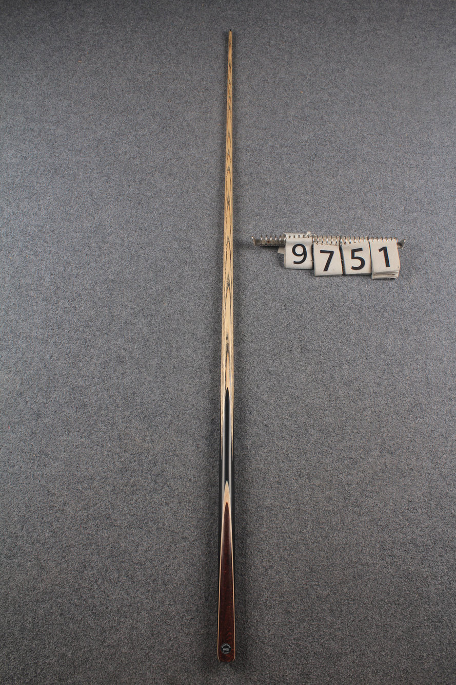 1 piece ash english pool cue # 9751