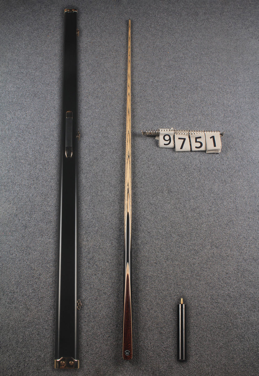 1 piece ash english pool cue # 9751