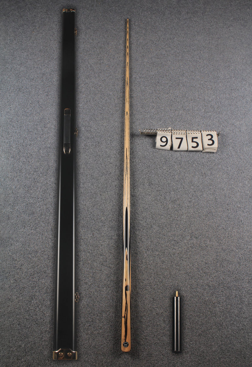 1 piece ash english pool cue # 9753