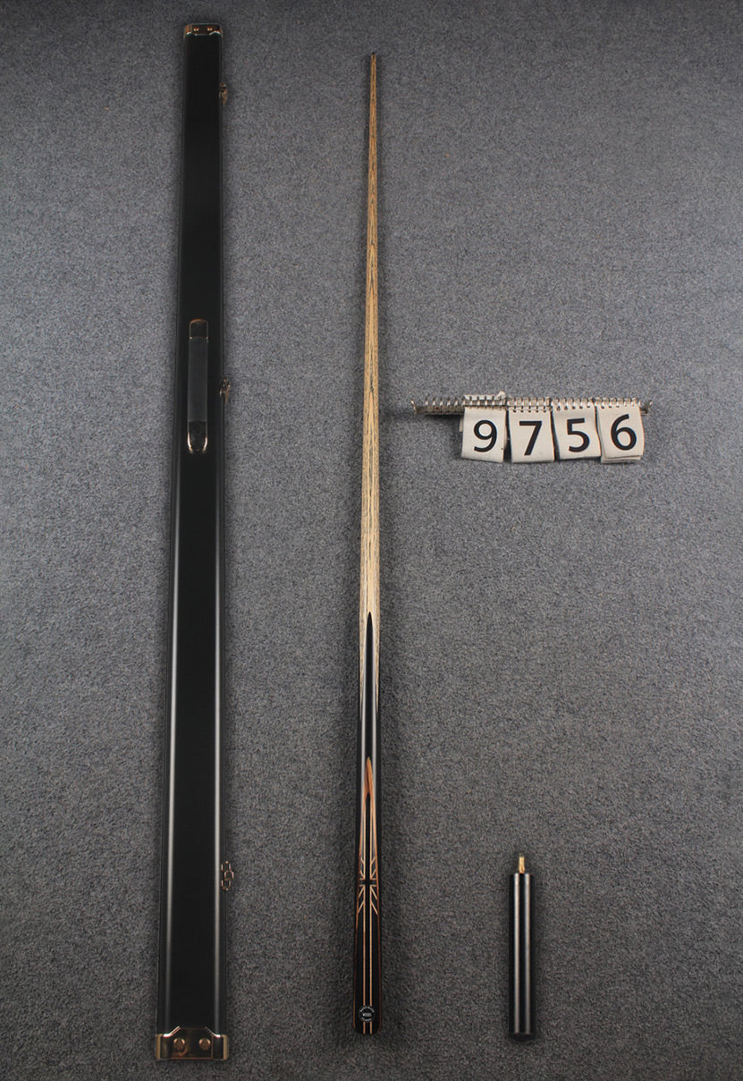1 piece ash english pool cue # 9756