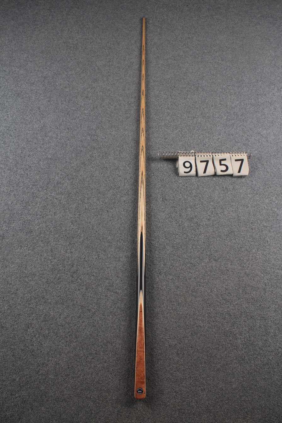 1 piece ash english pool cue # 9757